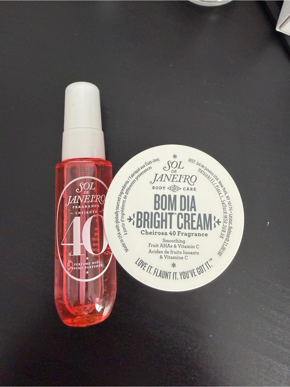 Sol de Janeiro Perfume Mist & Bright Cream
